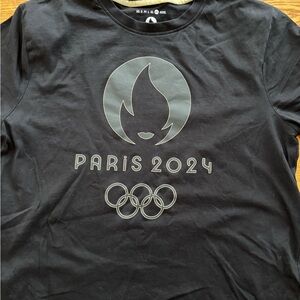 Paris 2024 Black T-Shirt